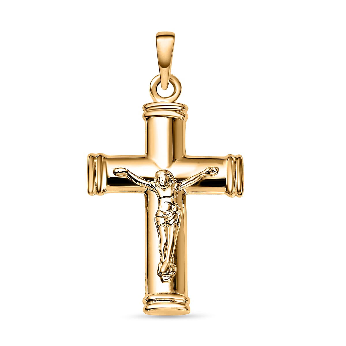 Ottoman Treasure- 9K Yellow Gold Cross Pendant 7674177 0