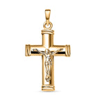 Ottoman Treasure- 9K Yellow Gold Cross Pendant