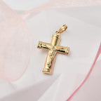 Ottoman Treasure- 9K Yellow Gold Cross Pendant
