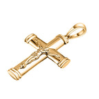 Ottoman Treasure- 9K Yellow Gold Cross Pendant