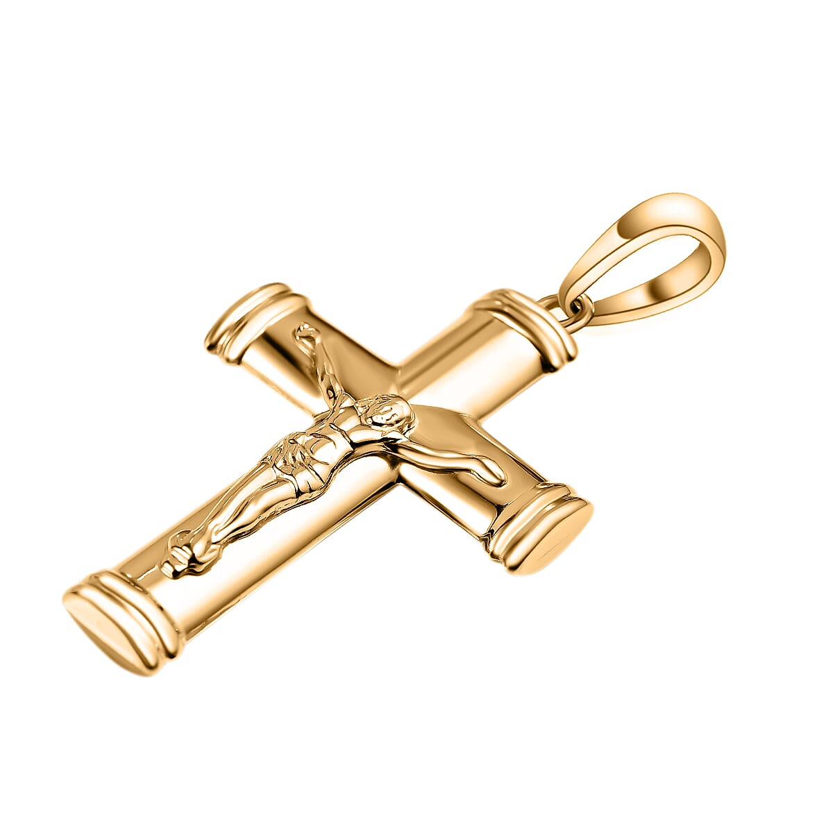 Ottoman Treasure- 9K Yellow Gold Cross Pendant 7674177 3