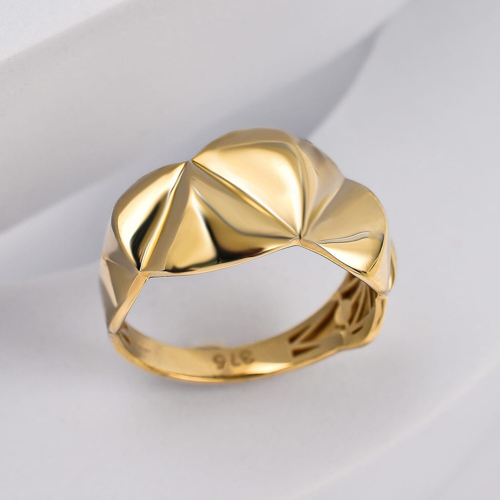 Istanbul Treasures - 9K Yellow Gold Ring