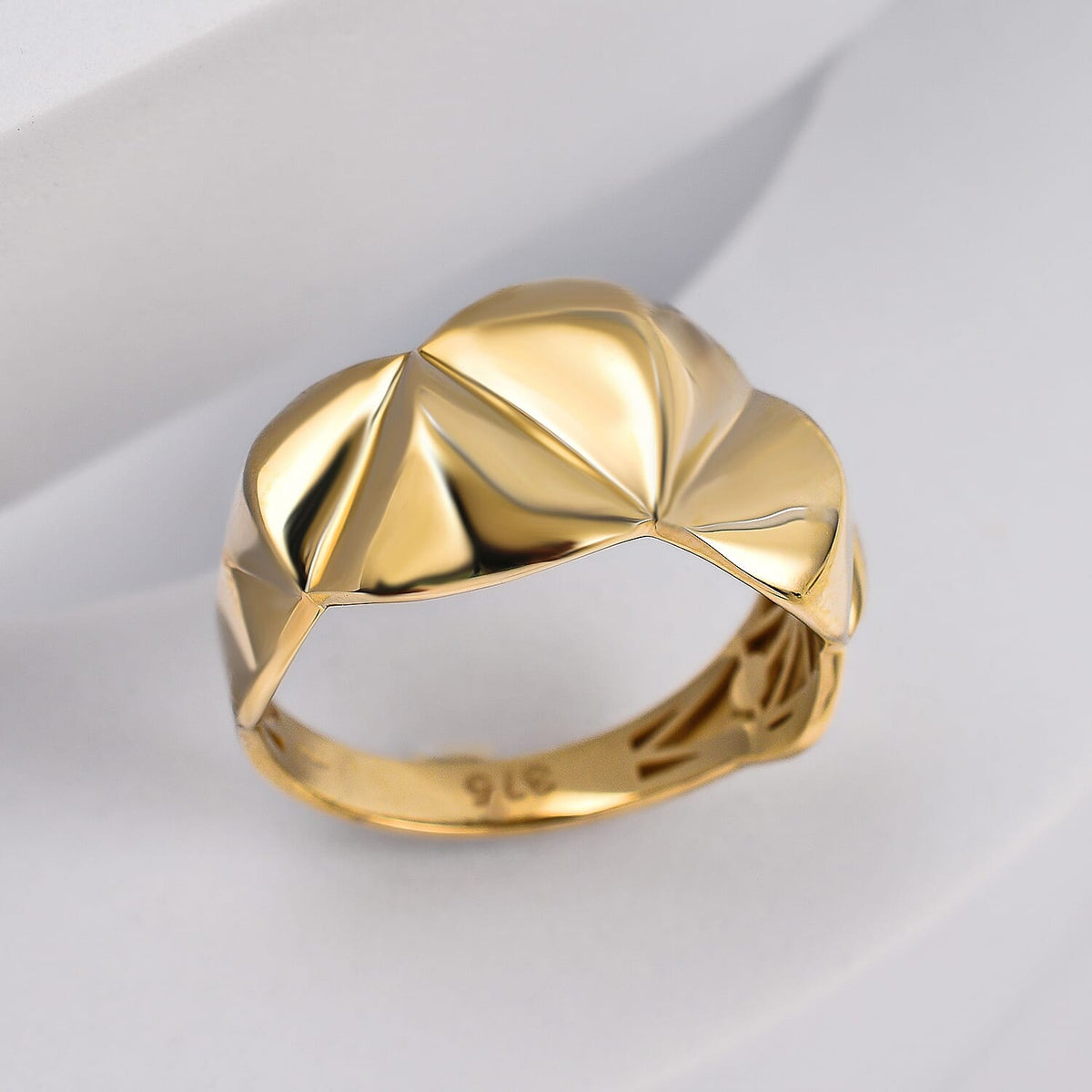 Istanbul Treasures - 9K Yellow Gold Ring 7384201 1