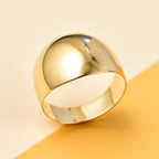 Ottoman Treasures - 9K Yellow Gold Dome Ring