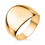 Ottoman Treasures - 9K Yellow Gold Dome Ring