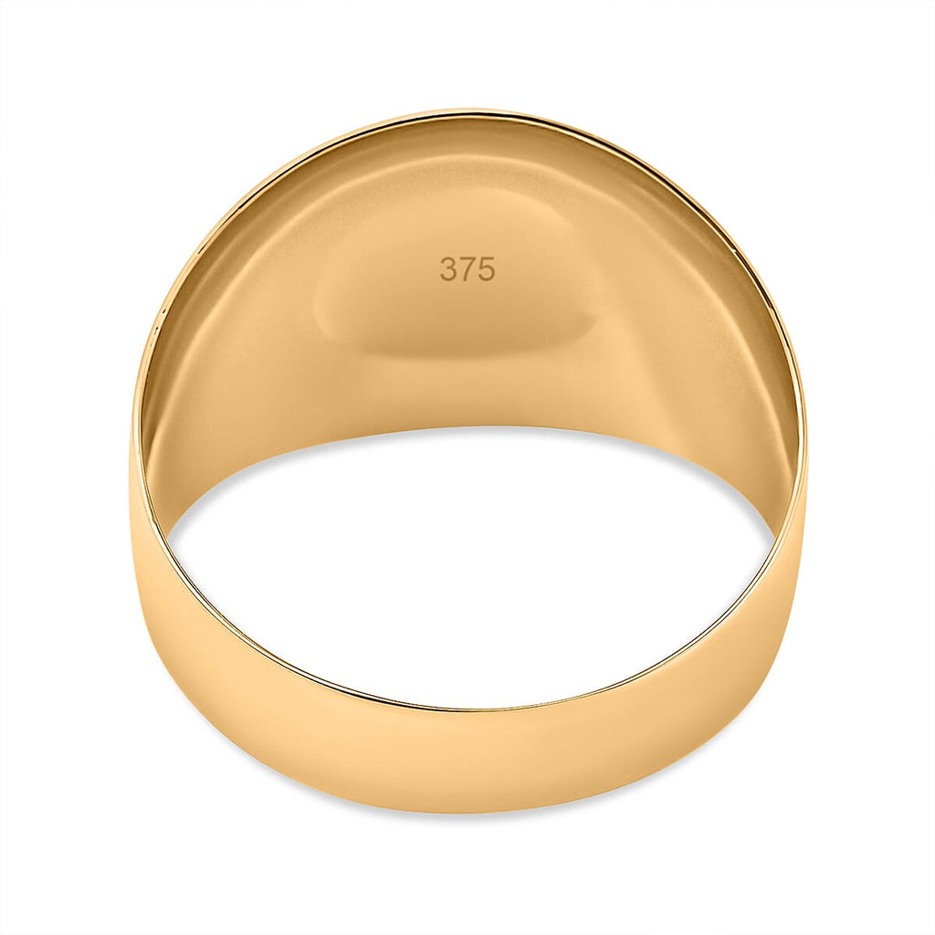 Ottoman Treasures - 9K Yellow Gold Dome Ring