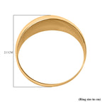 Ottoman Treasures - 9K Yellow Gold Dome Ring