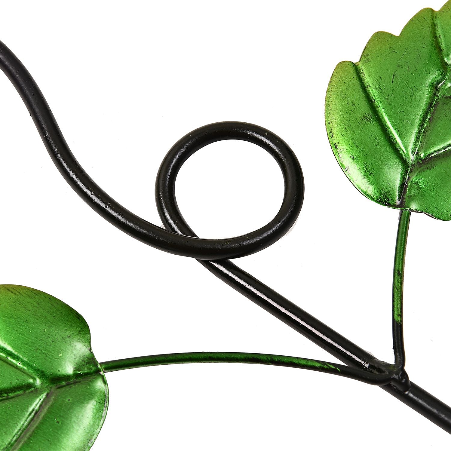 Outdoor Garden Decoration Flower Metal Stake - Green &amp; Orange 7546951 5
