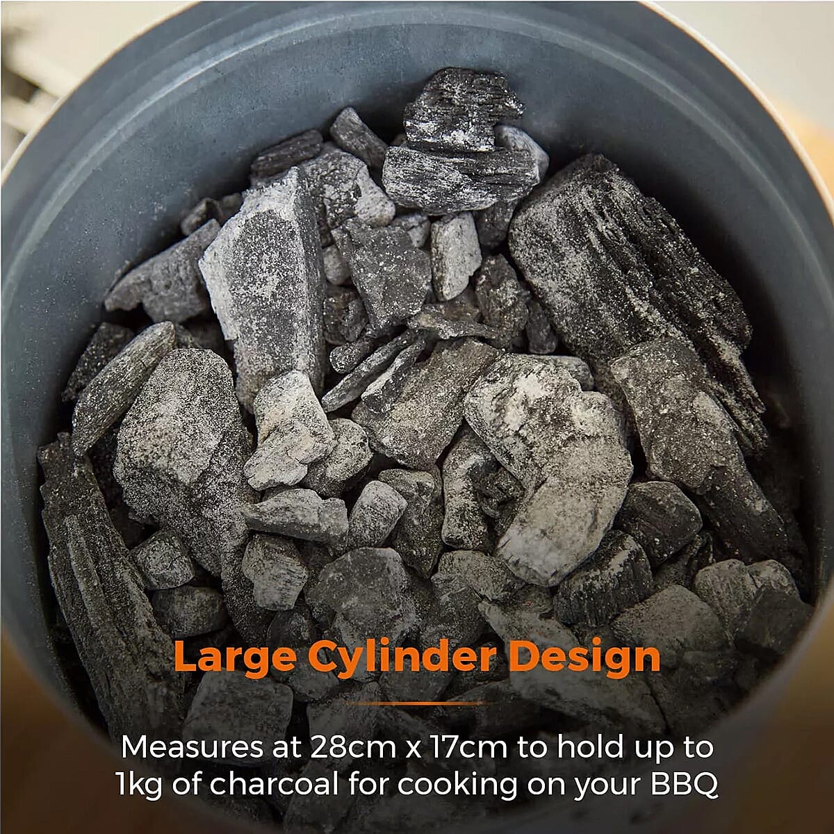 BBQ Charcoal Starter Pan (Stainless Steel Tower) 7772814 3