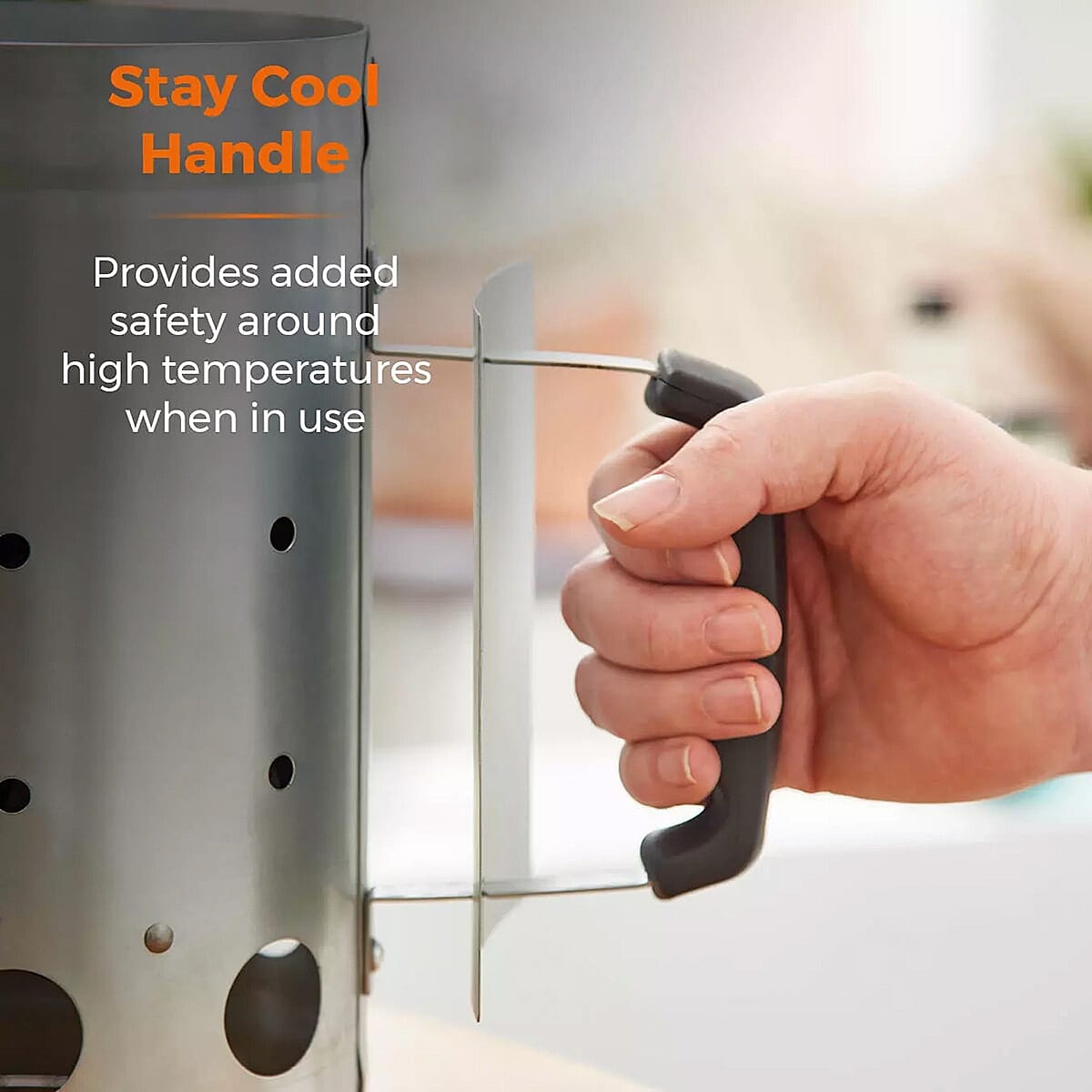 BBQ Charcoal Starter Pan (Stainless Steel Tower) 7772814 5