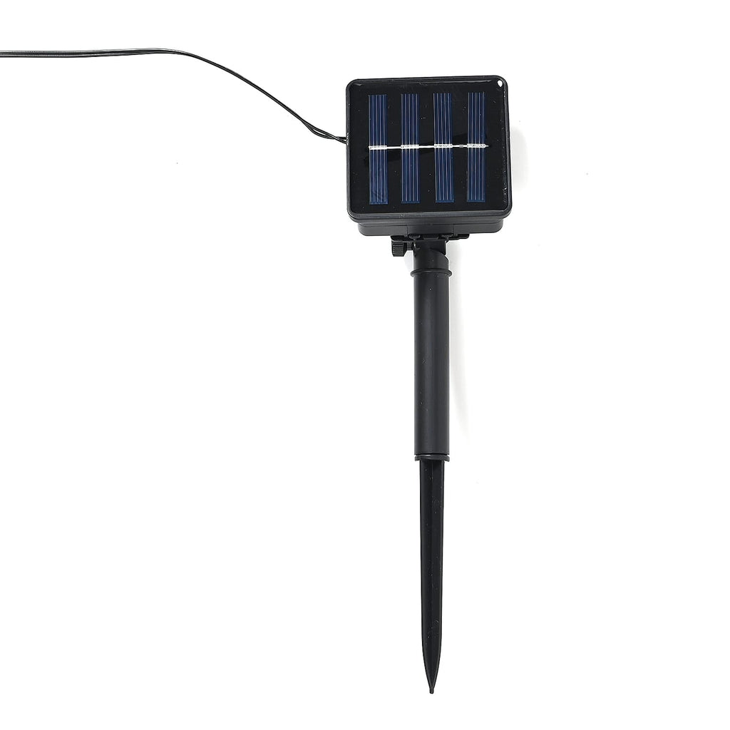 BRAND NEW - 4 Solar Swaying Outdoor Lawn Lights x8 Colour LEDs (70cm) - Black