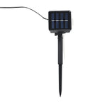 BRAND NEW - 4 Solar Swaying Outdoor Lawn Lights x8 Colour LEDs (70cm) - Black
