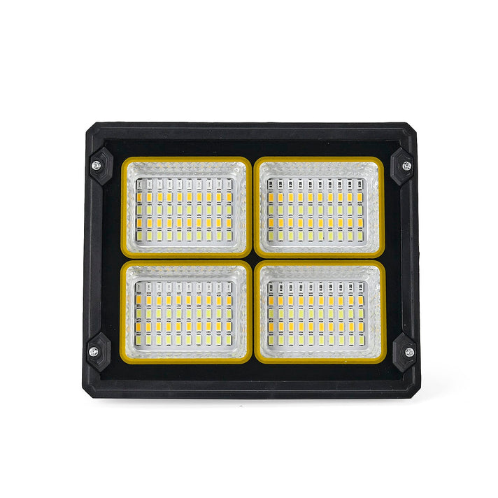 Multifunctional Rechargeable 500W Solar Work Light With 360 Degree Handle and Waterproof Level Support (Battery - 3.7V 6000MAH) - Black 7479988 1