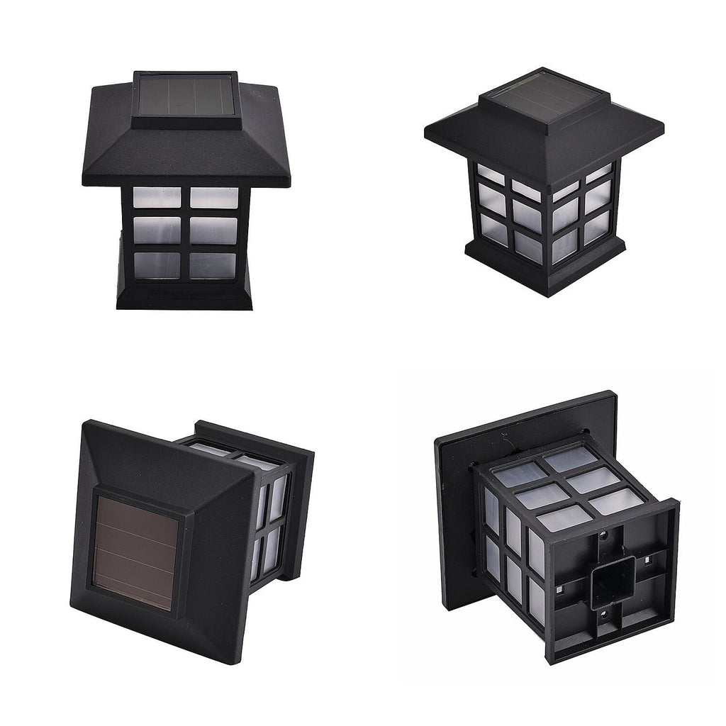 Set of 4 Vintage Style Solar Lights