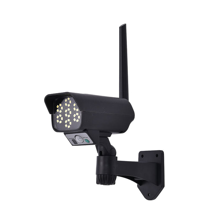 Solar Powered Dummy Security Camera with LED Lights 7486043 1