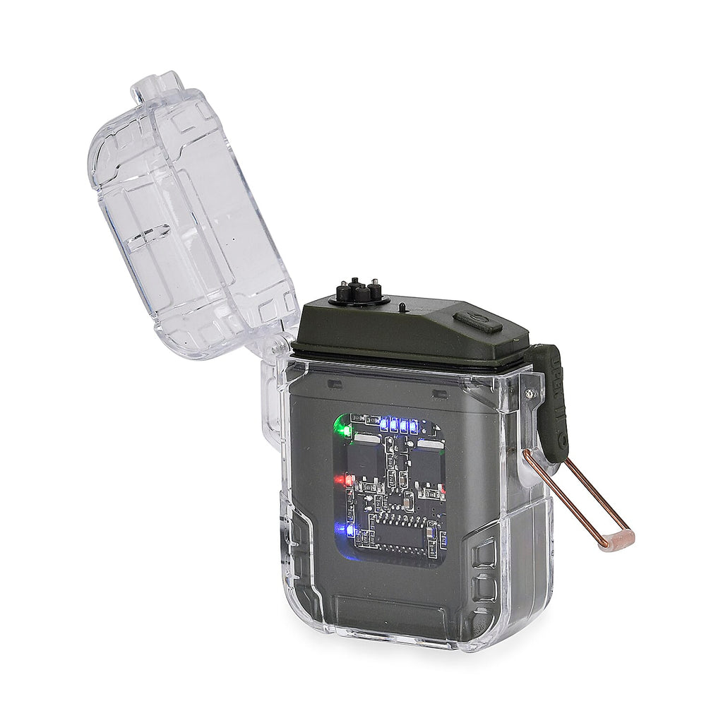 ARC IGNITION Portable - Rechargeable COB Lamp with Storage Box (400 mAh Battery) - Green