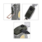 ARC IGNITION Portable - Rechargeable COB Lamp with Storage Box (400 mAh Battery) - Green
