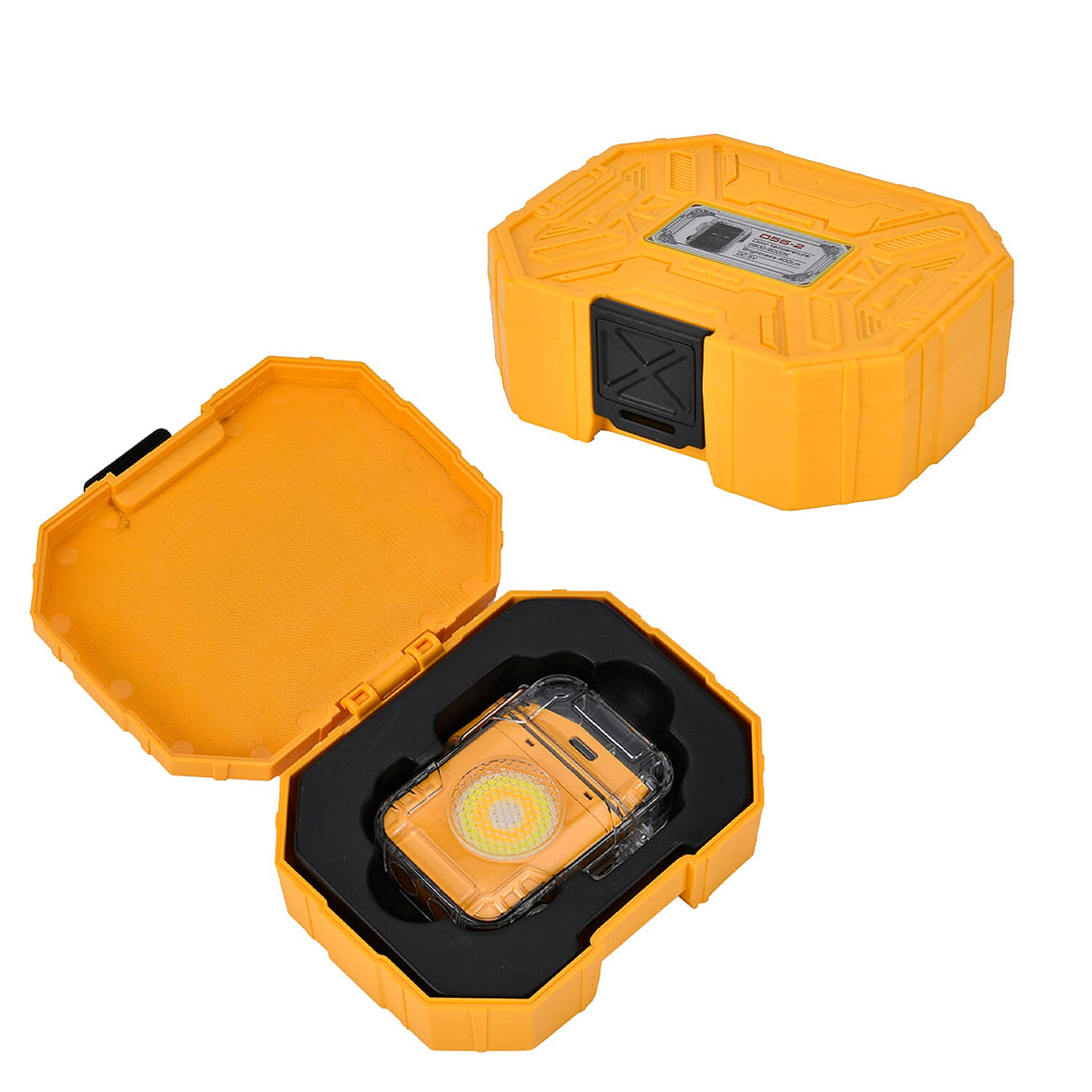 ARC IGNITION Portable - Rechargeable COB Lamp with Storage Box (400 mAh Battery) - Yellow 7755547 5