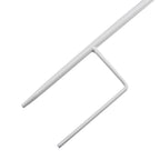 Solar Snowman Garden Stake Warm LED Light - White
