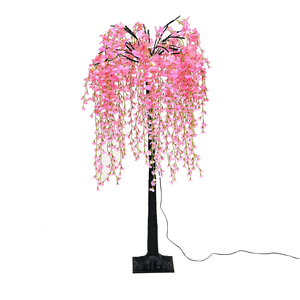 Pink Blossom Tree With 32 Warm White LED Lights 7746660 0