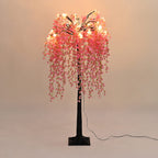 Pink Blossom Tree With 32 Warm White LED Lights