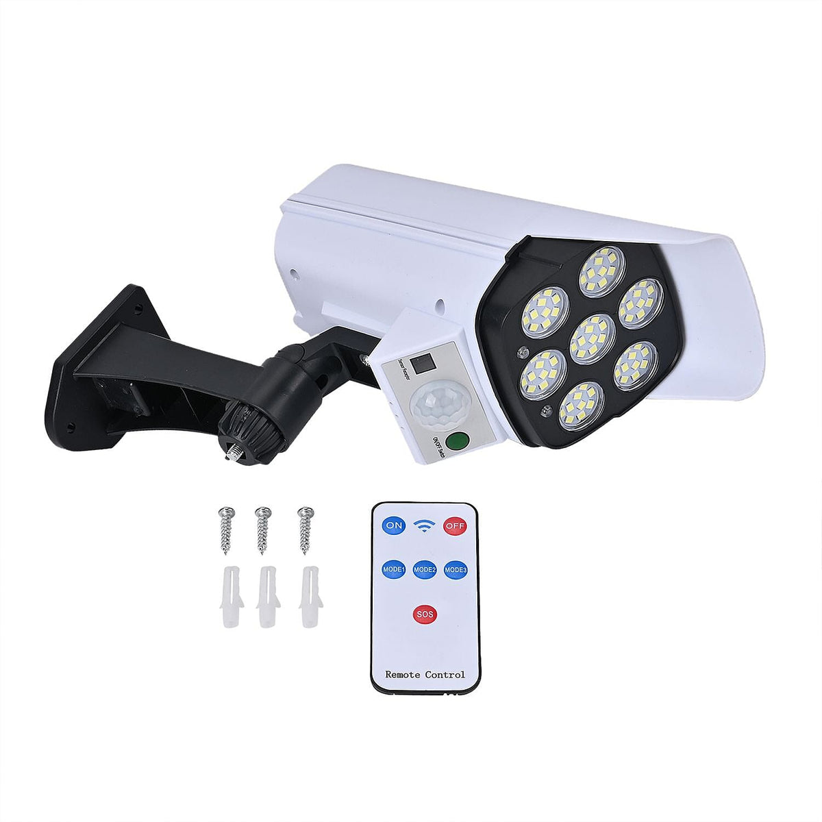 Outdoor Solar Sensor Light with Remote Control 7625530 0
