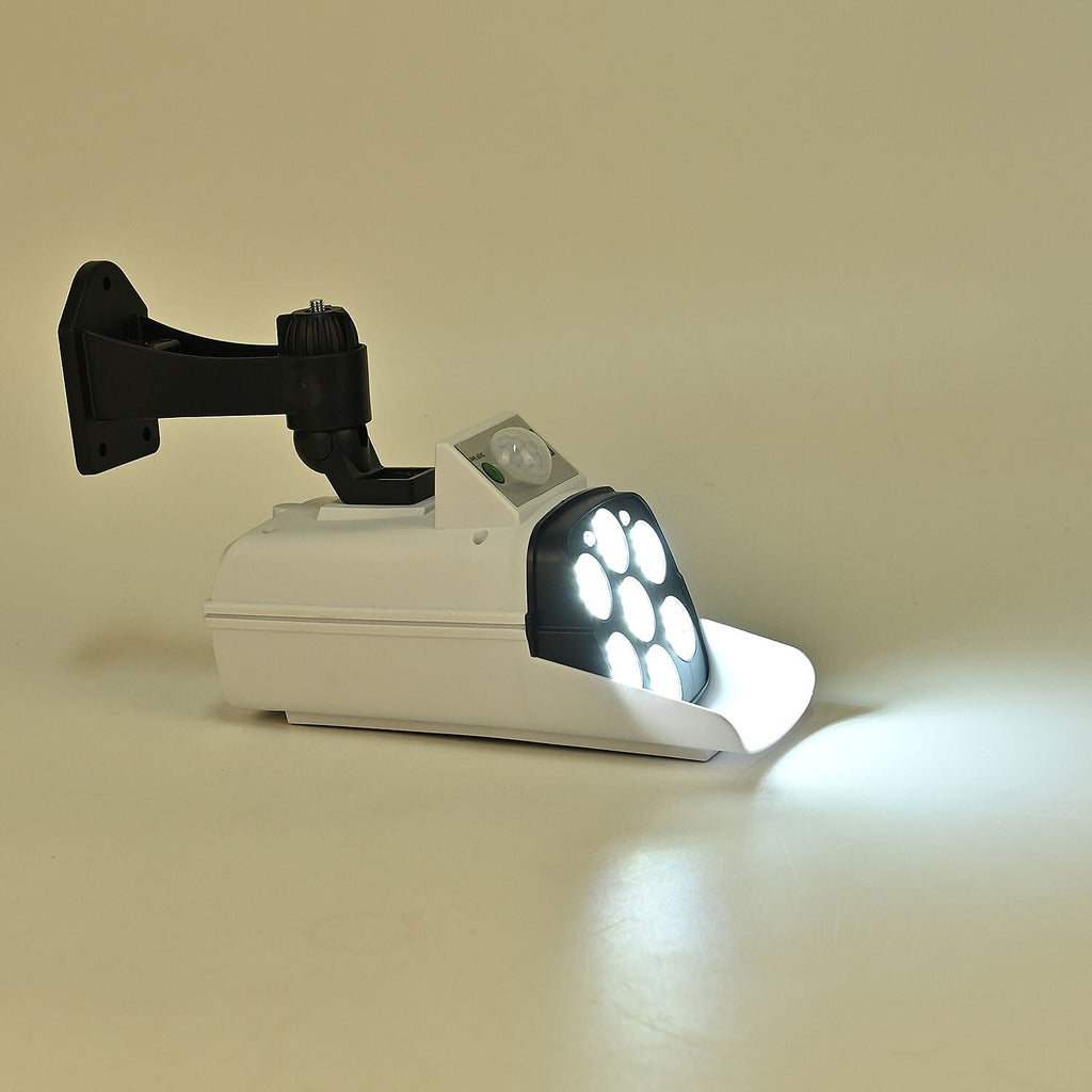 Energy Saving Solar Sensor Light with 3 Lightning Modes, Remote - Screw Accessories