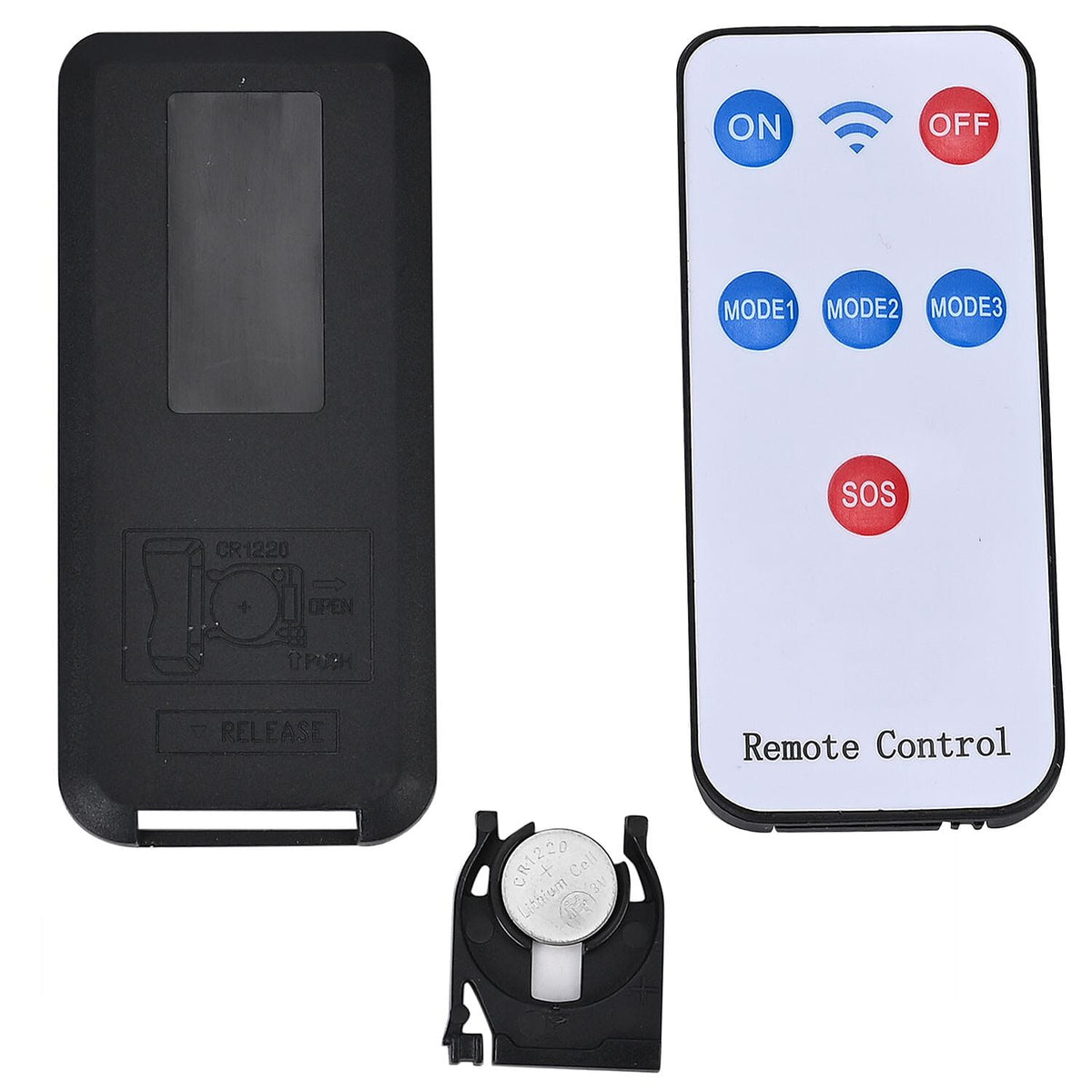 Outdoor Solar Sensor Light with Remote Control 7625530 8