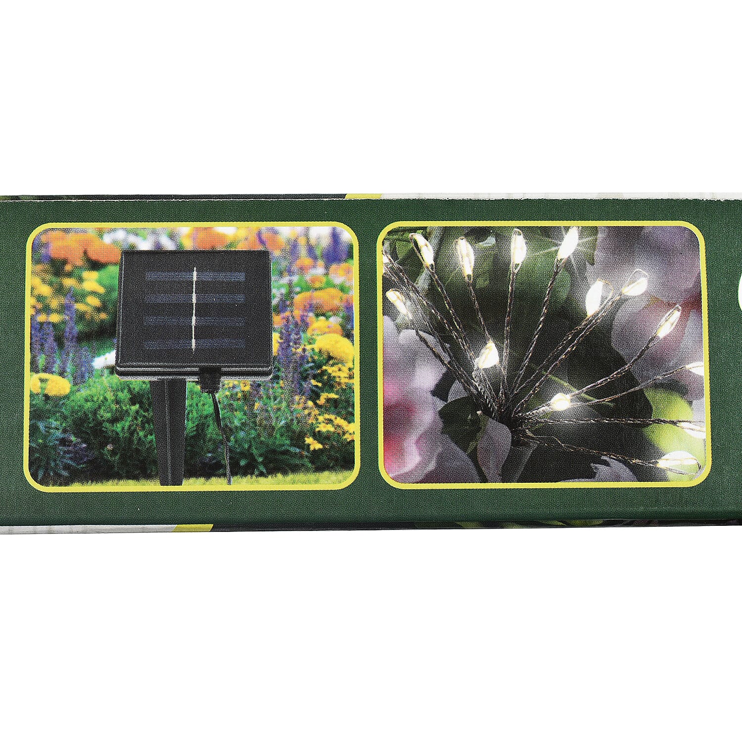 150 Warm White LED Solar Firework String Light 7601446 2