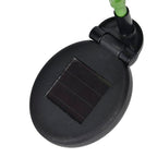 Lotus Solar Lamp with 3pcs RGB LEDs - White