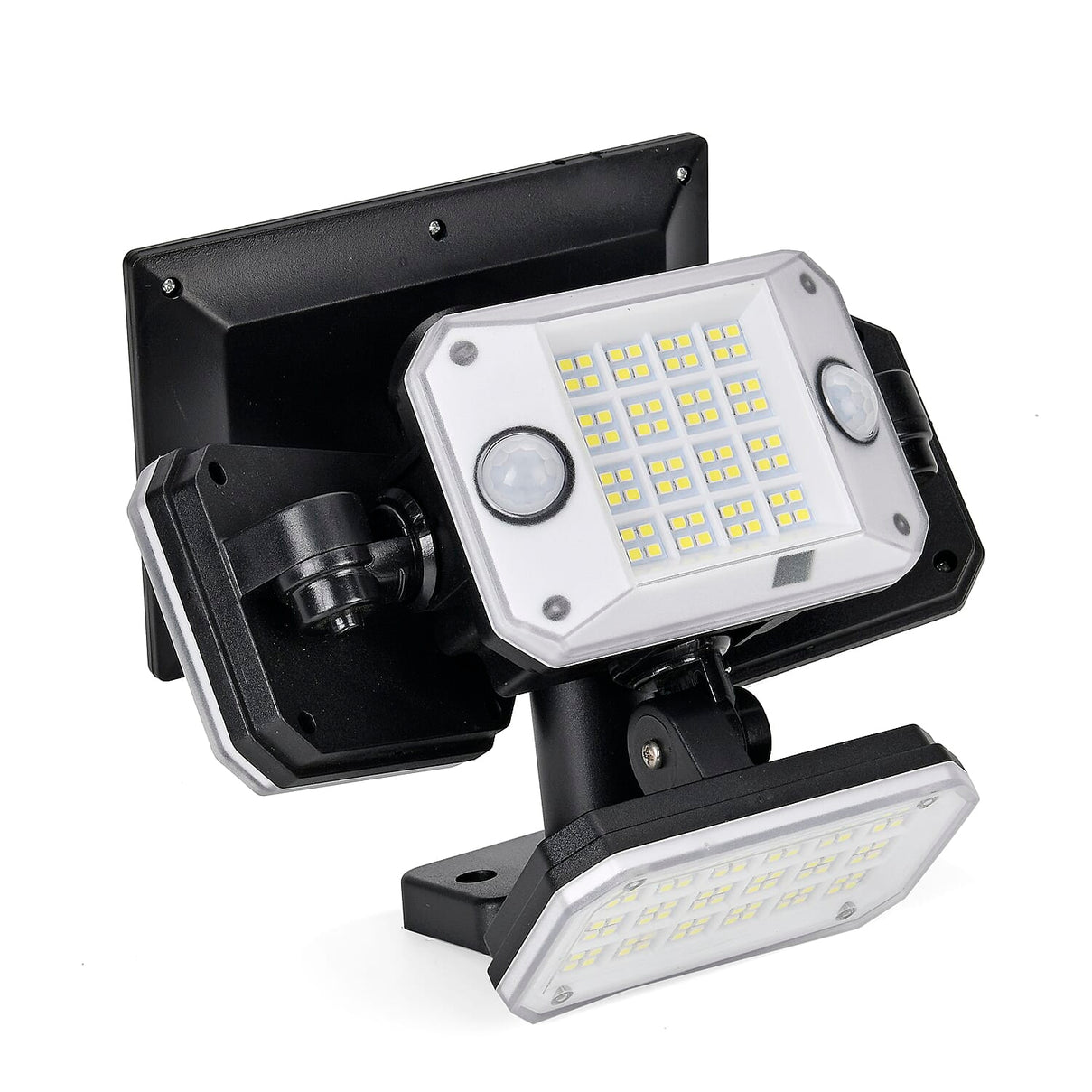 Solar Powered Outdoor Lamp - 4-Head - Motion Sensor - Waterproof 7814878 4