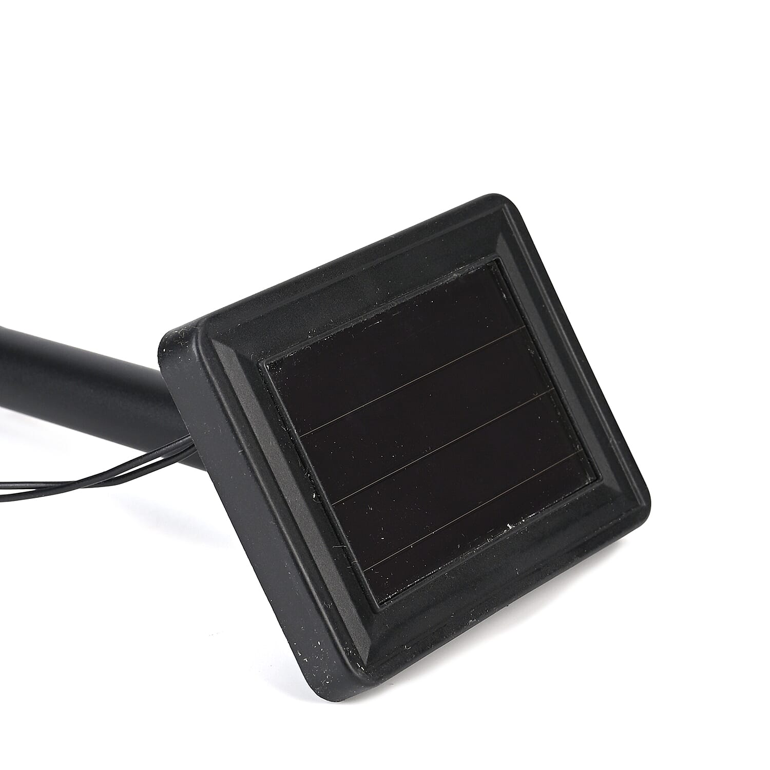 Set of 4 Waterproof Paw Print Solar Pathway Light - White 7733058 5