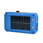 2 in 1 Multifunctional Outdoor Solar Rechargeable Light and Power bank 1500 mah Li-ion Battery (Size 95x33x165 cm) - Blue