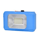 2 in 1 Multifunctional Outdoor Solar Rechargeable Light and Power bank 1500 mah Li-ion Battery (Size 95x33x165 cm) - Blue