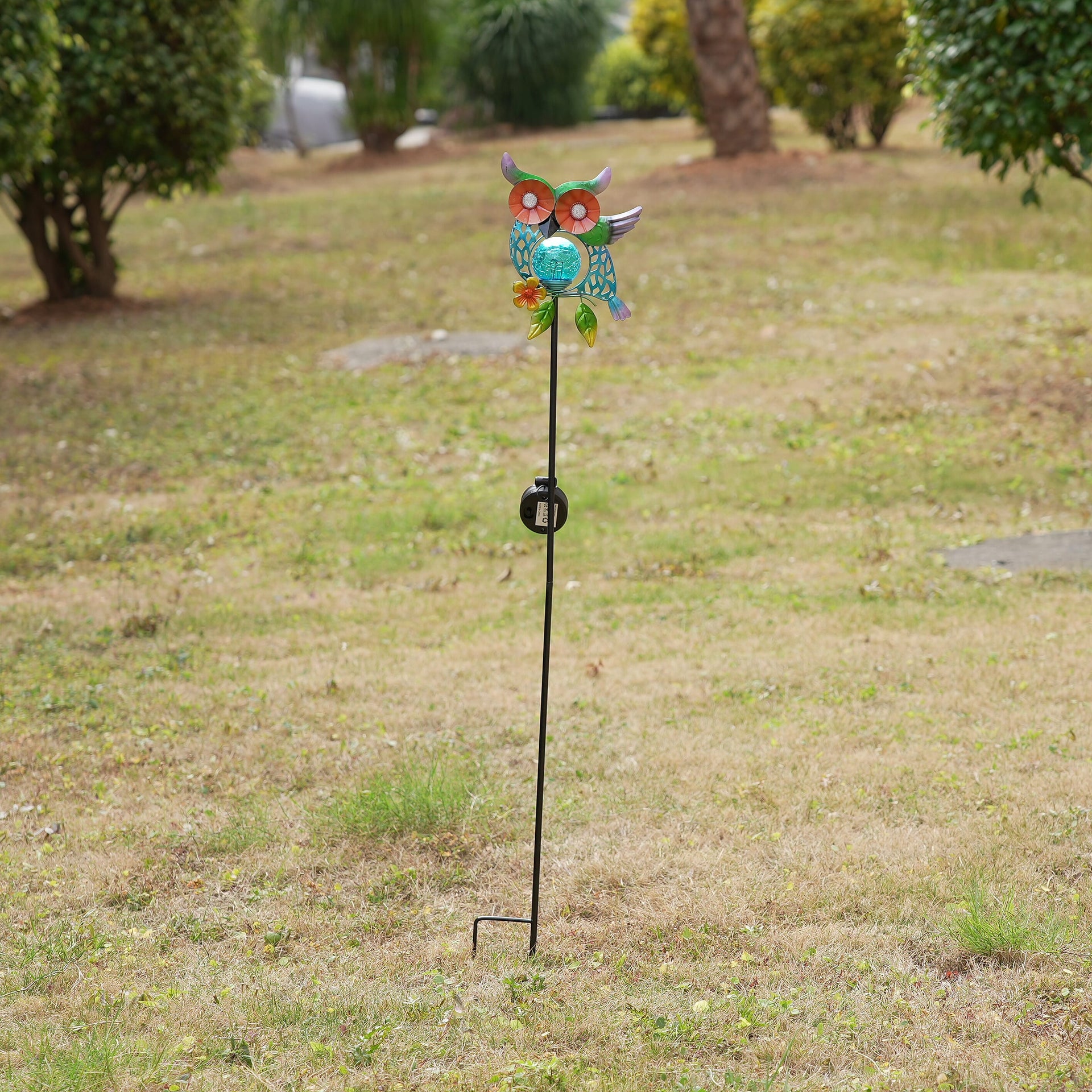 Solar Owl Garden Stake Light (104cm) 6-8 Hour 8380411 2