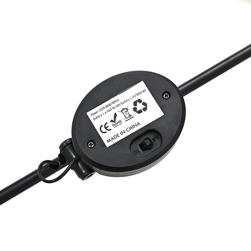 Solar Owl Garden Stake Light - IP44 Waterproof, 6-8 Hour Solar Powered Lawn Light, 300mA Ni-MH Battery Included