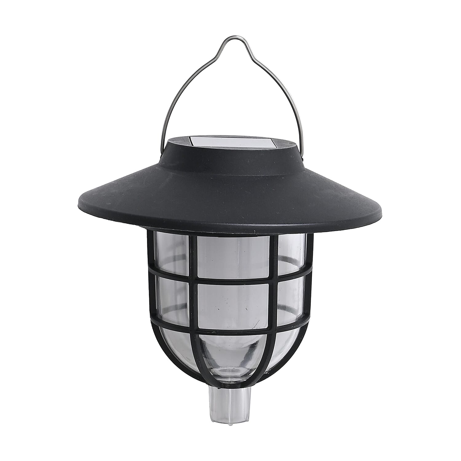 6 Solar Flickering Flame Pathway LED Lights - Grey 8027336 4