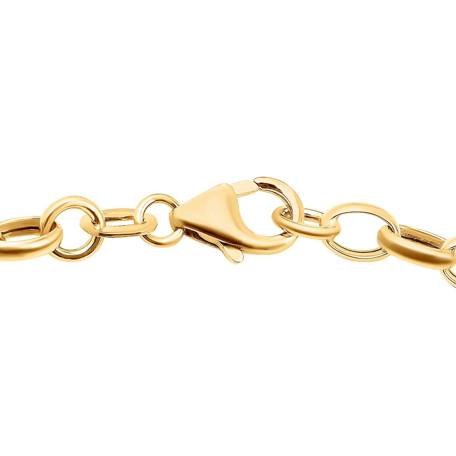 Oval Belcher Bracelet Size 7.5 in 9K Yellow Gold 1.60 Grams 3554420 3