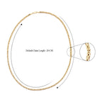 9K Yellow Gold Oval Belcher Bracelet (Size 7.5) with Lobster Clasp