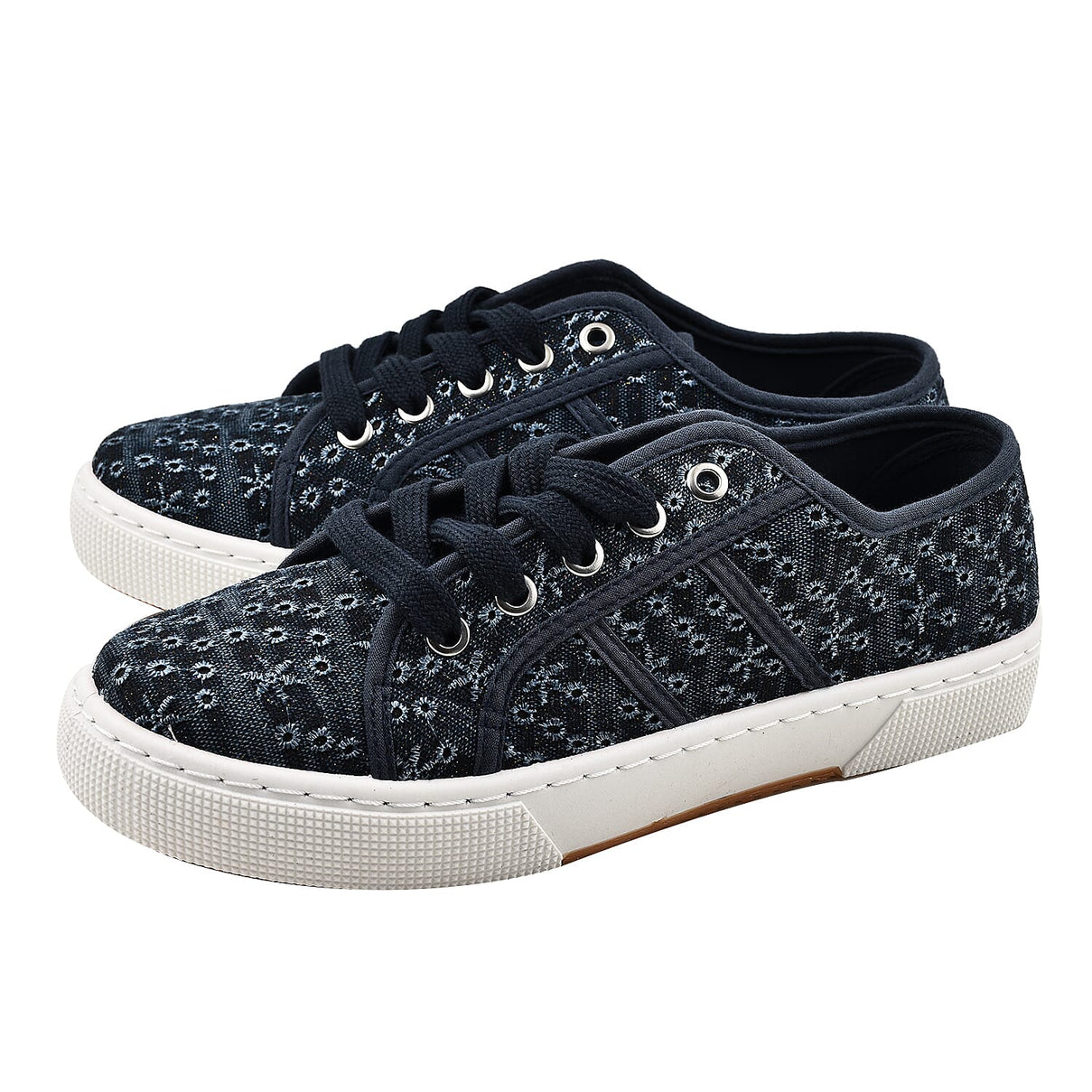 PALM SPRING - Casual Lace Up Ladies Shoes - Navy 7507167 0