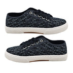 PALM SPRING - Casual Lace Up Ladies Shoes (Size 3) - Navy