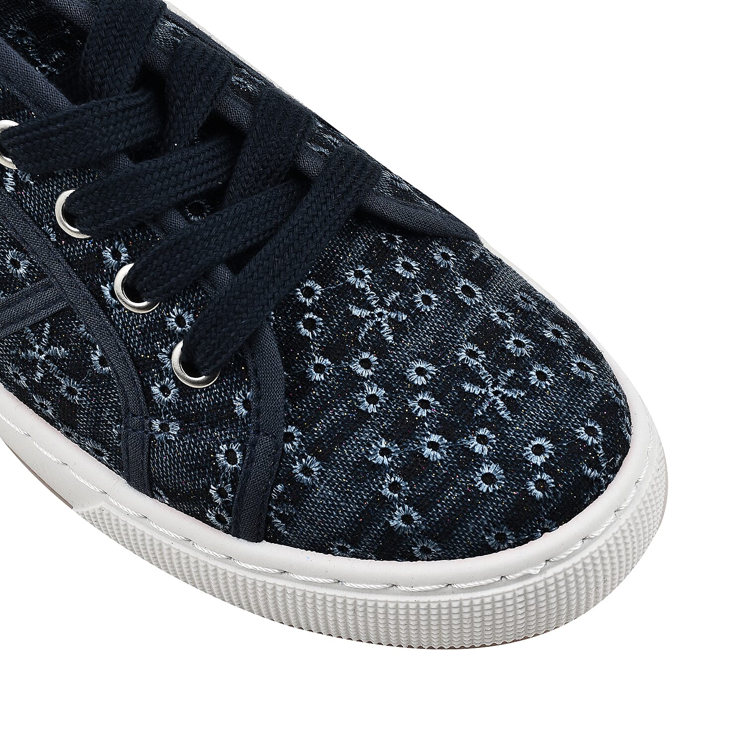 PALM SPRING - Casual Lace Up Ladies Shoes - Navy 7507167 4