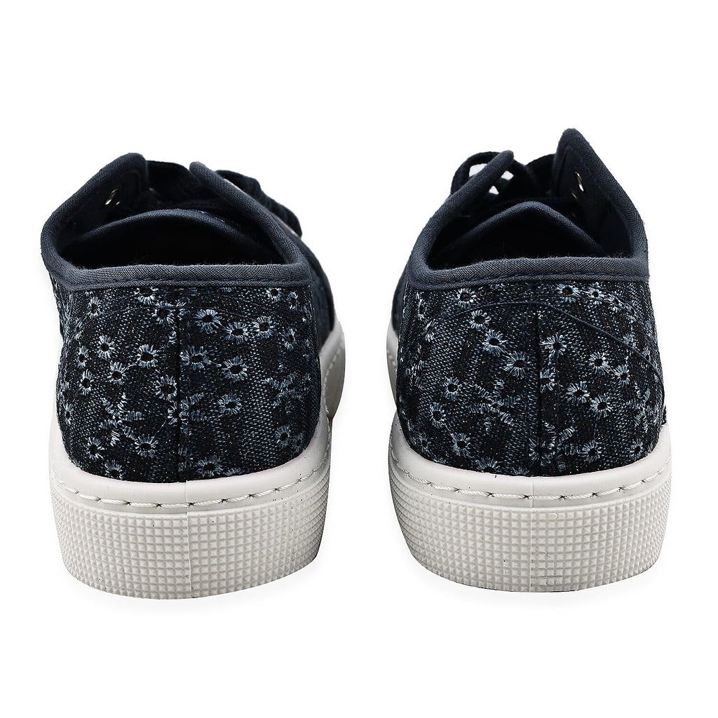 PALM SPRING - Casual Lace Up Ladies Shoes (Size 3) - Navy