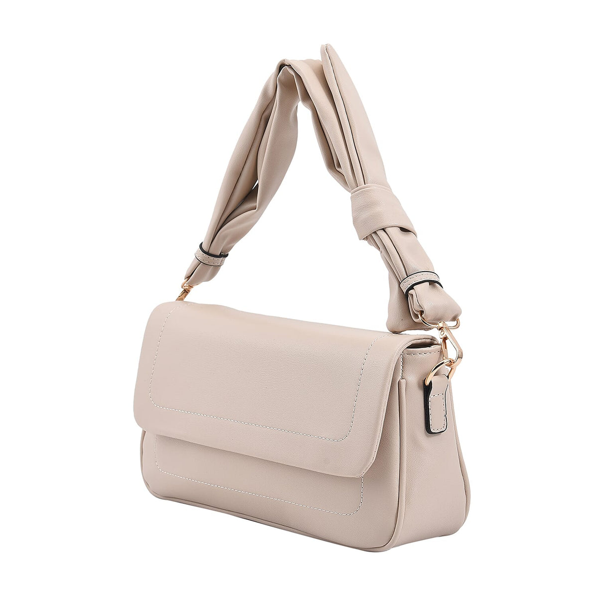 PASSAGE Baguette Bag with Shoulder Strap - Beige 7141771 7