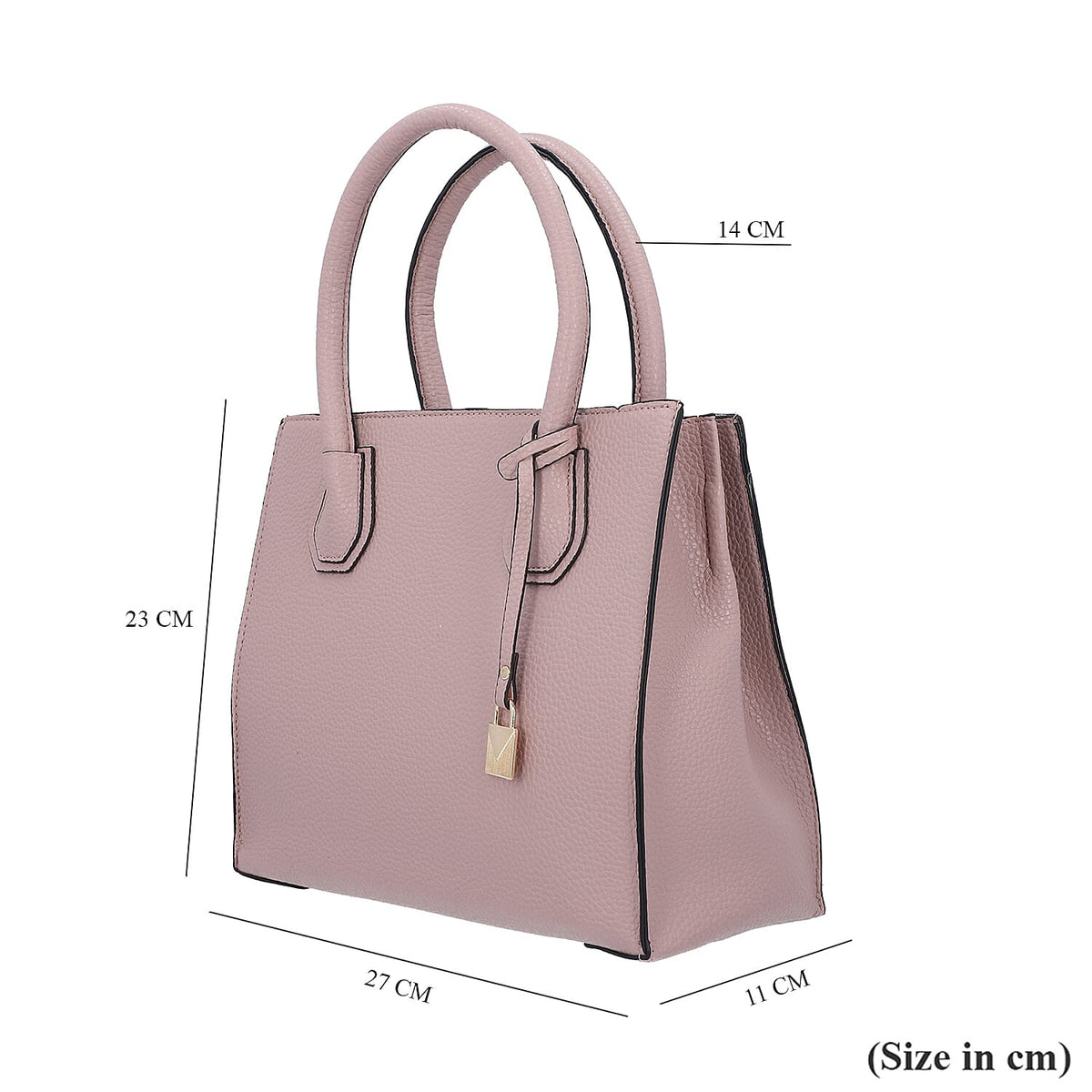 PASSAGE Convertible Bag with Detachable Long Strap (Size 27x23x11Cm) - Lilac 7017599 4