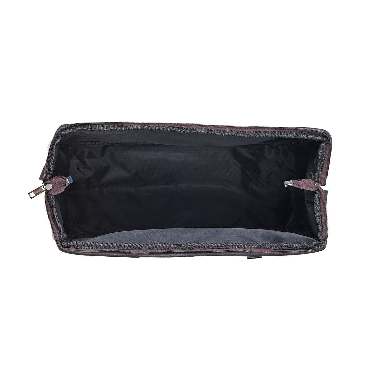 PASSAGE Crocodile Pattern Travel Bag with Handle Drop and Shoulder Strap - Burgundy 7820684 4