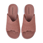 PASSAGE Ladies Flyknit Sandals (Size 3) - Rose Gold