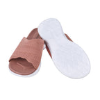 PASSAGE Ladies Flyknit Sandals (Size 3) - Rose Gold