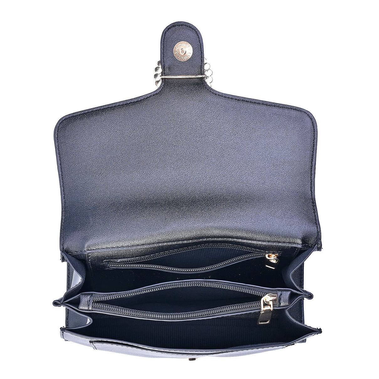 PASSAGE Satchel Bag with Detachable Long Strap - Black 7141801 6