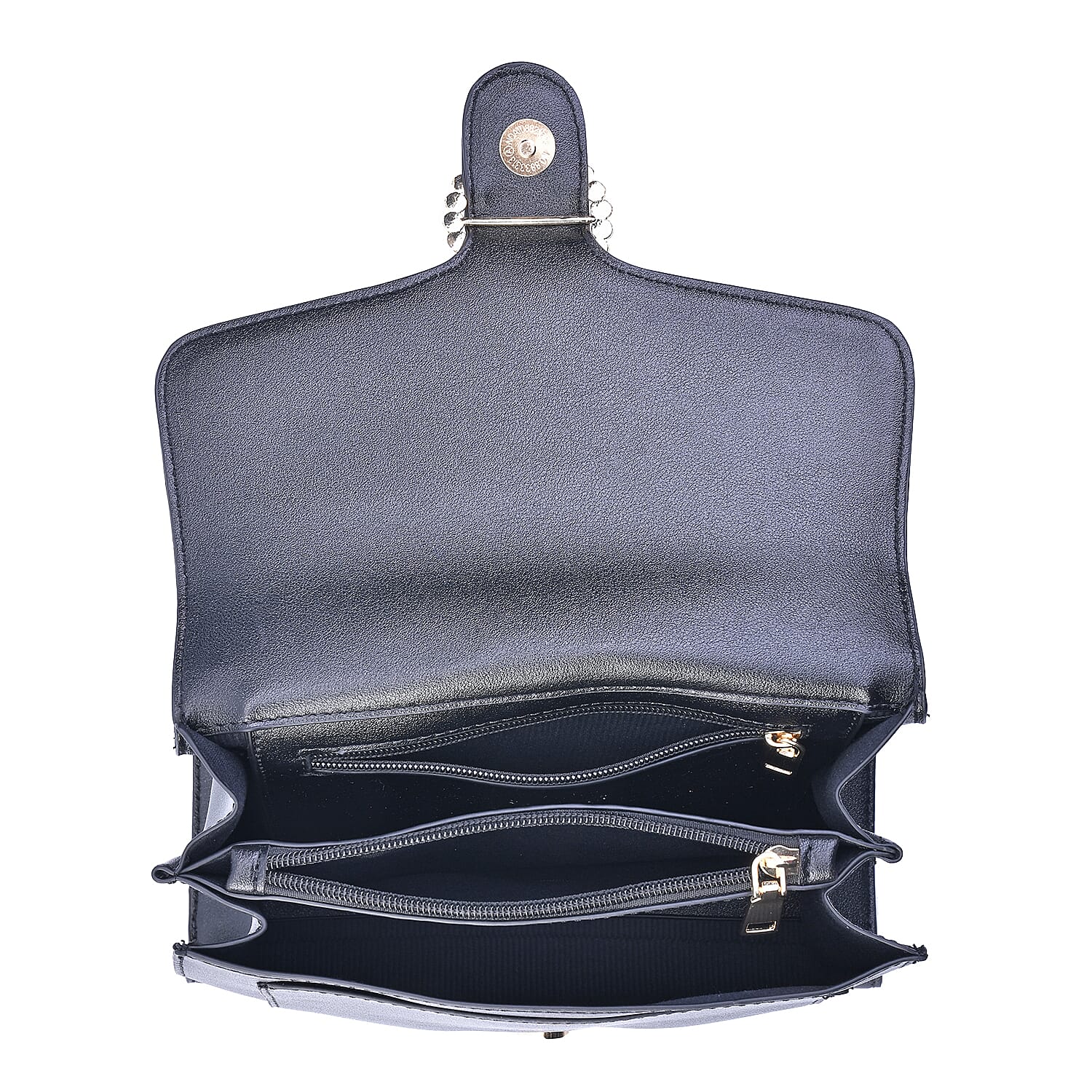 PASSAGE Satchel Bag with Detachable Long Strap - Black 7141801 6